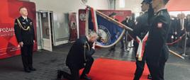 Uroczysta zbiórka z okazji zdania obowiązków Komendanta Miejskiego PSP w Częstochowie