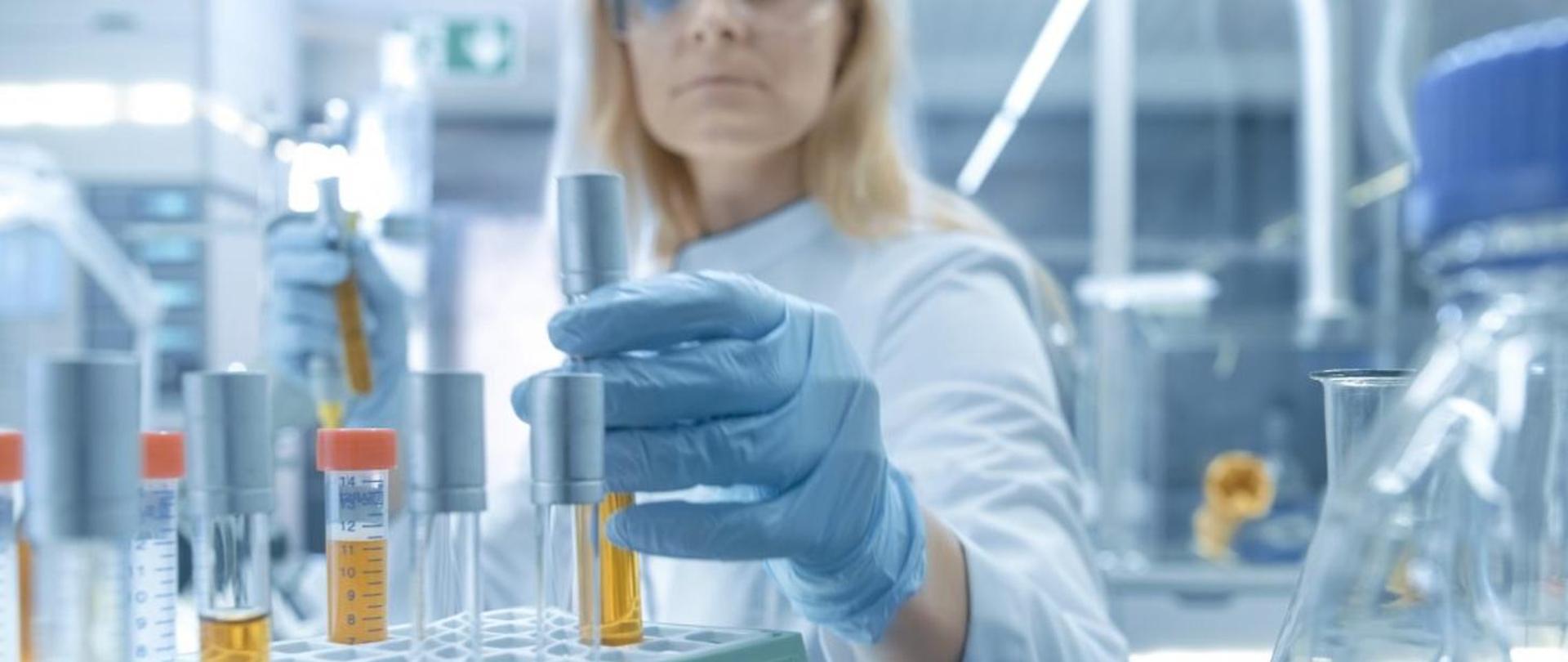 Zdjęcie woda laboratorium