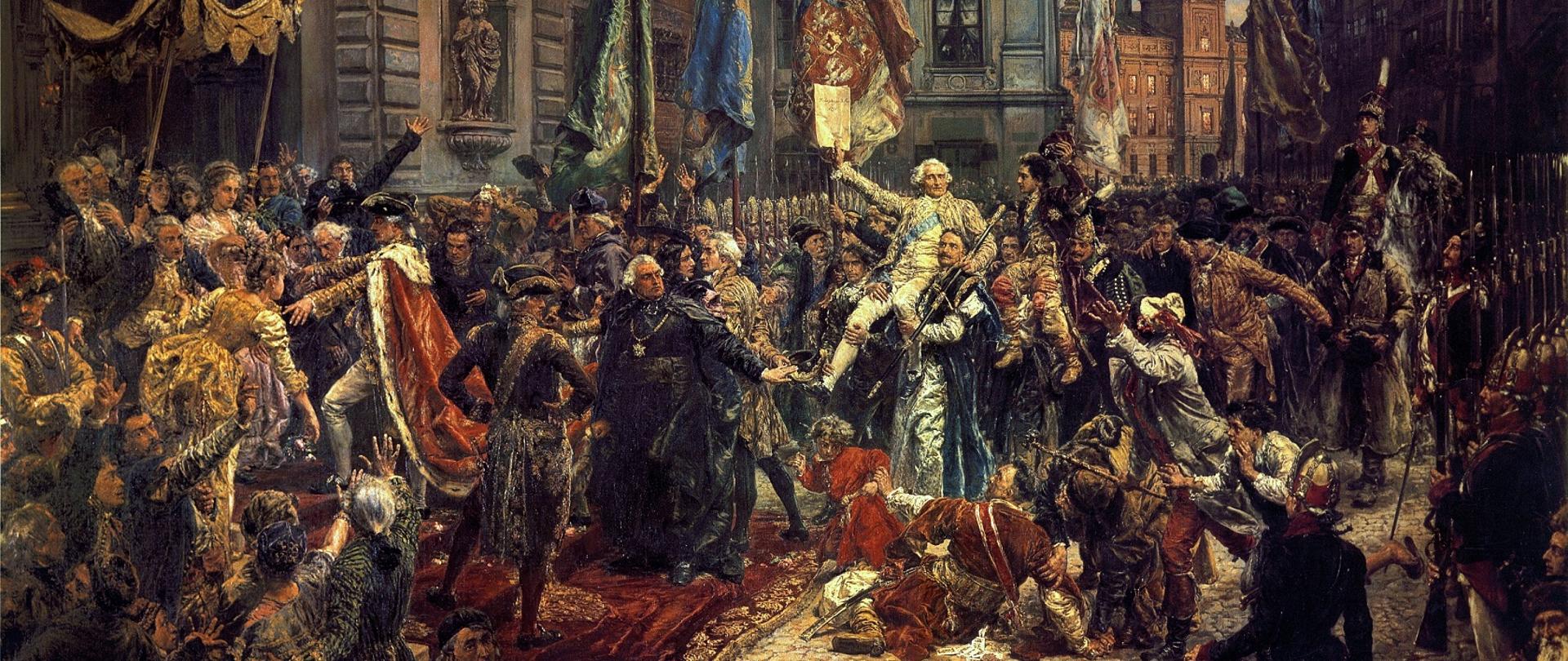 Constitution of 3 May – painting by Jan Matejko (1838–1893)