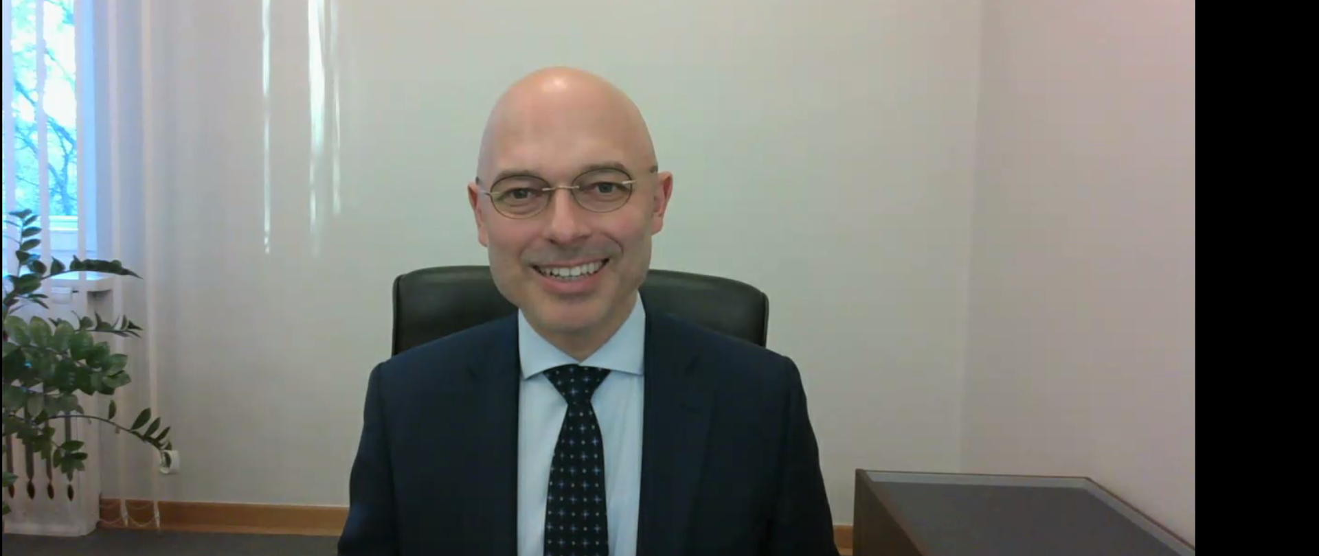 Minister klimatu Michał Kurtyka na spotkaniu z uczestnikami programów stażowych „Energia dla Przyszłości” i „Klimat dla Przyszłości”