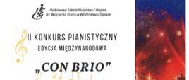 III miejsce dla Klary Krzeszowiec w II Konkursie Pianistycznym "Con Brio" w Wodzisławiu Śląskim w dniach 11-12 maja 2026 r.