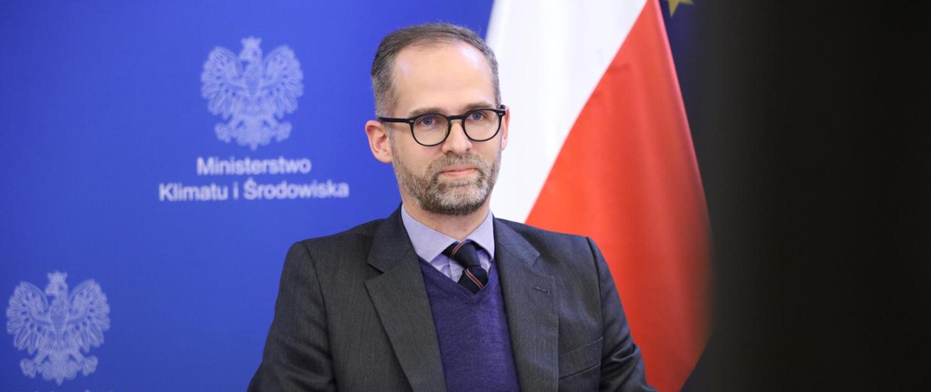 Deputy Minister Adam Guibourgé-Czetwertyński at the V4 meeting