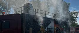 Szkolenie z gaszenia pożarów wewnętrznych komorze Fire Dragon 7000