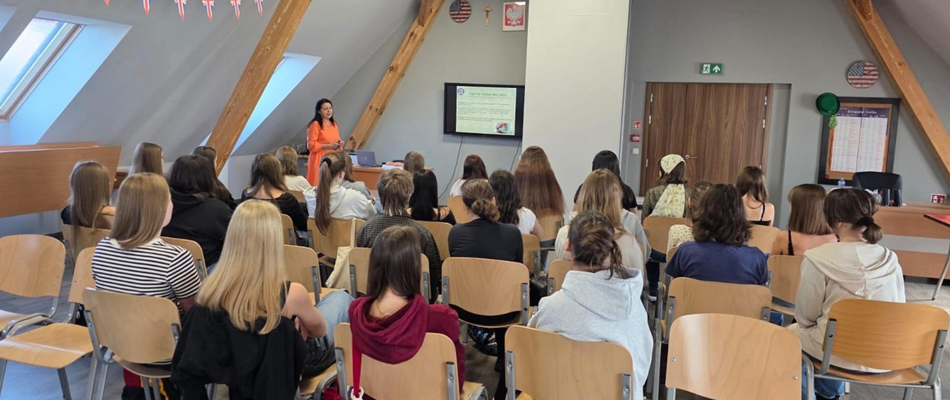 „Co kryją Twoje piersi?” – szkolenie w Technikum im. św. Józefa w Kaliszu