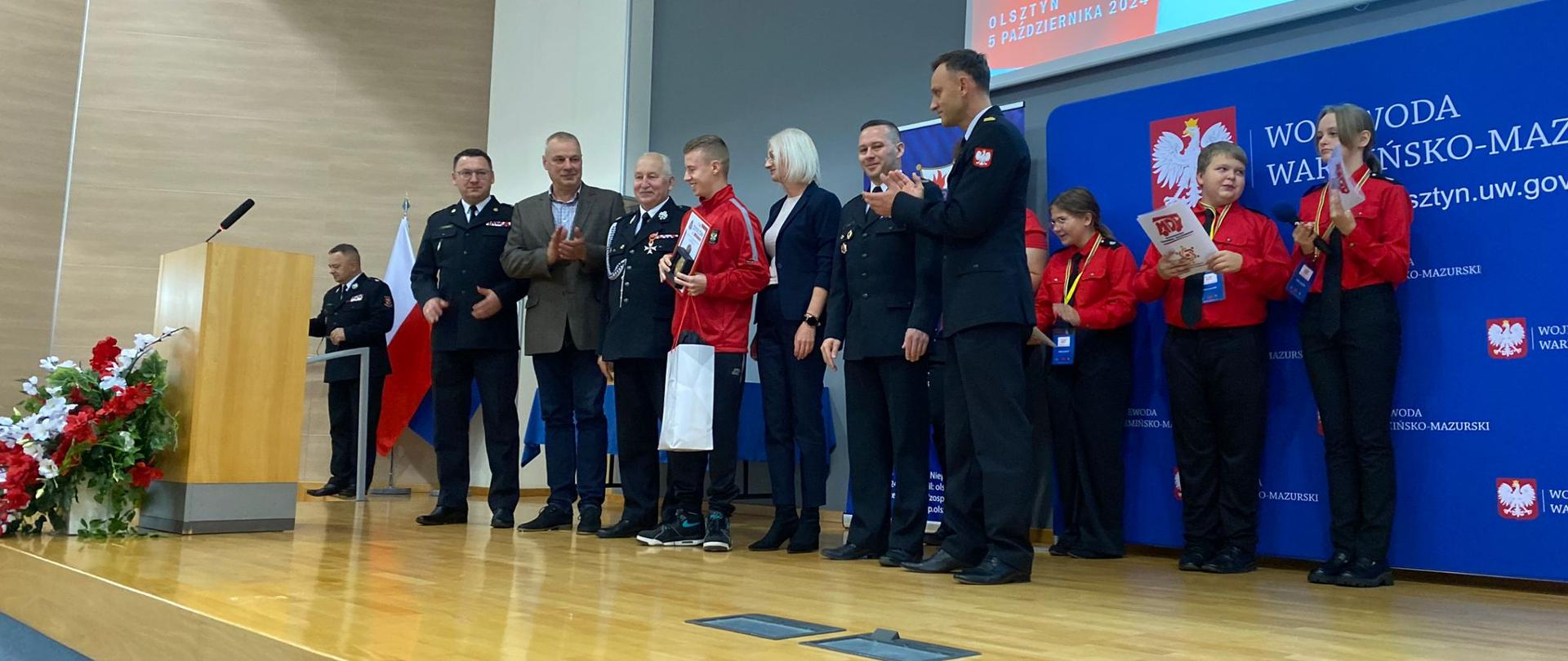 Filip Szauer odznaczony Odznaką „Luvenis Forti”. 