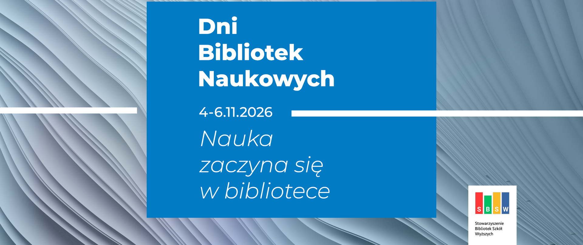 Dni Bibliotek Naukowych 2026 
