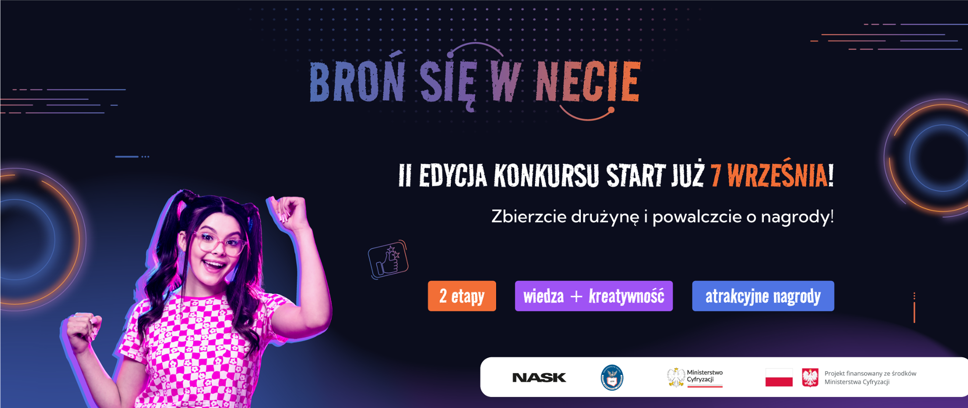 Rusza II edycja konkursu „Broń się w necie”
