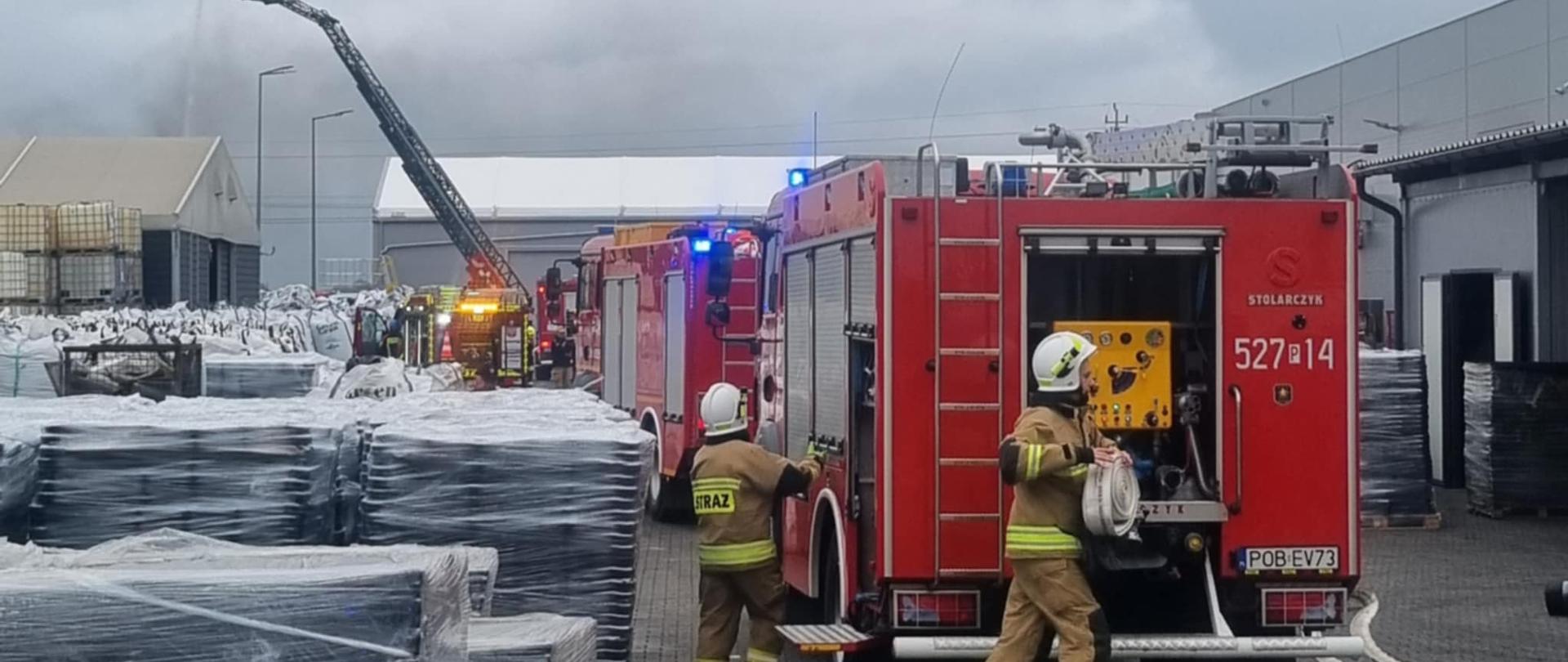 Ćwiczenia ratowniczo – gaśnicze w PRO PLAST EPP Sp. z o. o Ocieszyn