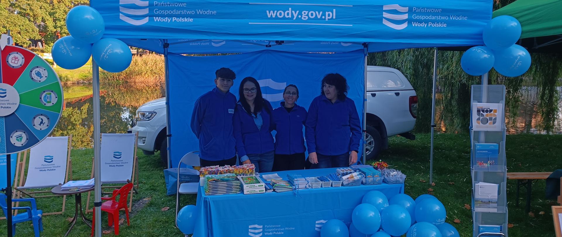 Stoisko Wód Polskich na Festiwalu Dary Lasu 2025.