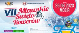 Plakat imprezy VII Mławskie Święto Rowerów