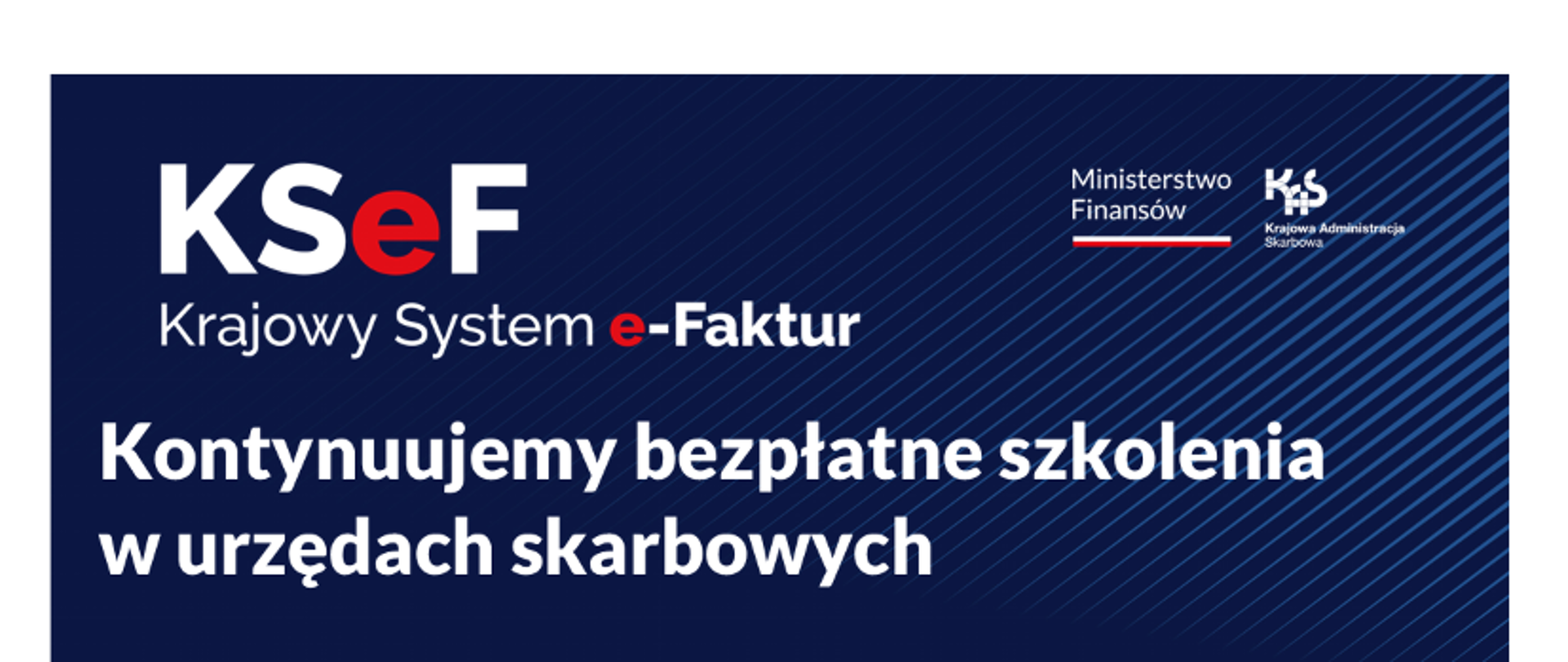 Grafika - kontynuujemy bezpłatne szkolenia w urzędach skarbowych. Serdecznie zachęcamy do udziału w nowym cyklu bezpłatnych szkoleń. Zapraszamy w marcu br. na moduł szkoleń "KSeF - szkolenia dla branży", które będą prowadzone przez ekspertów łódzkiej Krajowej Administracji Skarbowej w regionie. Szkolenia stacjonarne odbywają się w Urzędzie Skarbowym w Pabianicach, w każdą środę w godz. 10.00-12.00.
23 marca 2026 r. o godz. 9:00 zapraszamy na szkolenie on-line dedykowane rolnikom i producentom rolnym 