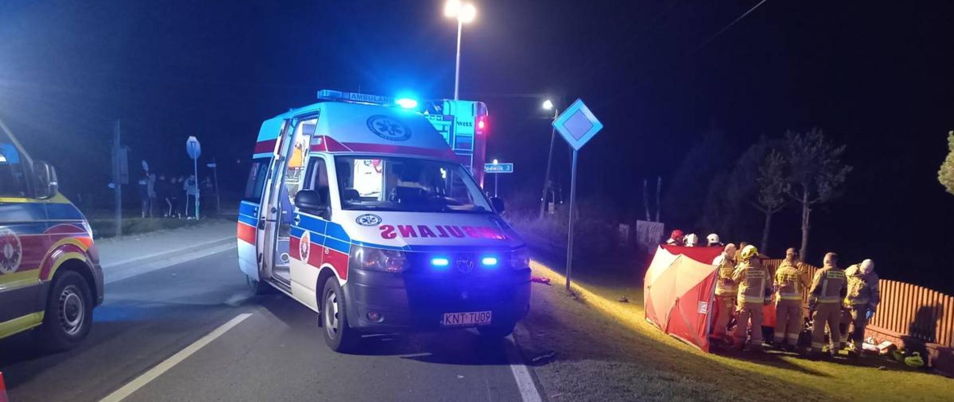 Śmiertelne potrącenie rowerzysty