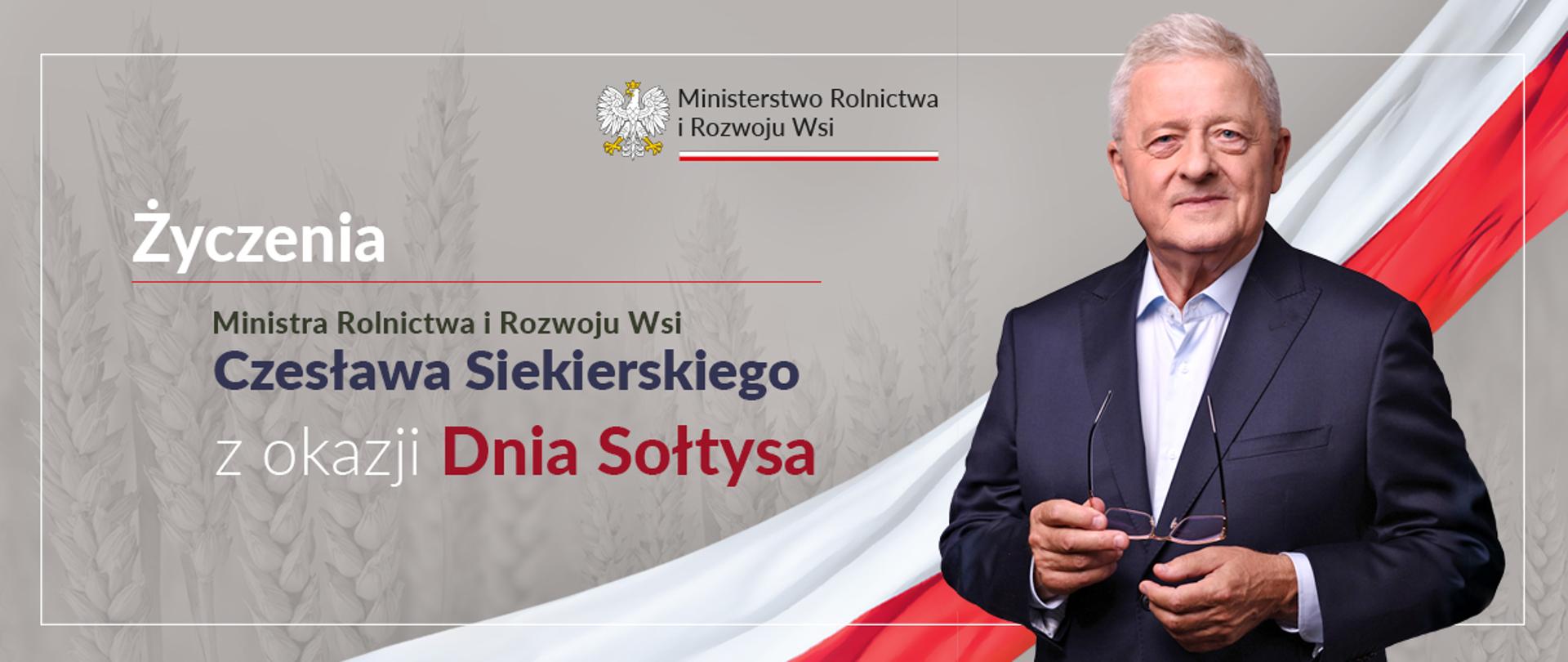 Dzień Sołtysa – życzenia ministra rolnictwa i rozwoju wsi Czesława Siekierskiego 