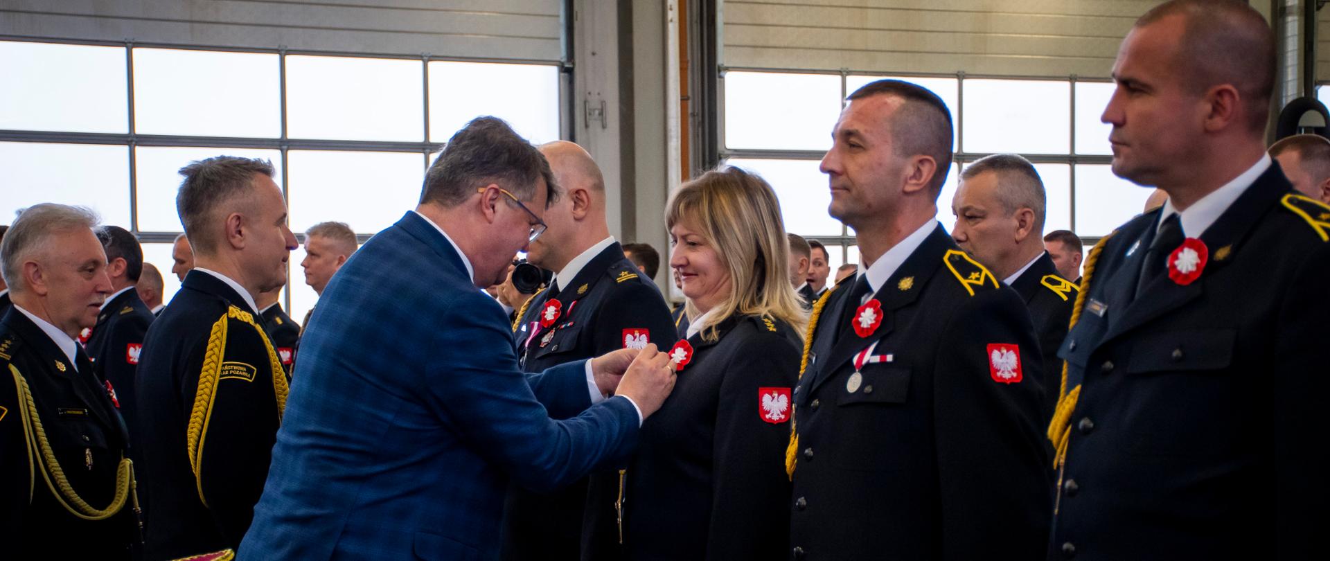 Uroczysta zbiórka mazowieckich strażaków PSP z okazji Narodowego Święta Niepodległości z udziałem Sekretarza Stanu w MSWiA i Komendanta Głównego PSP
25.11.2022