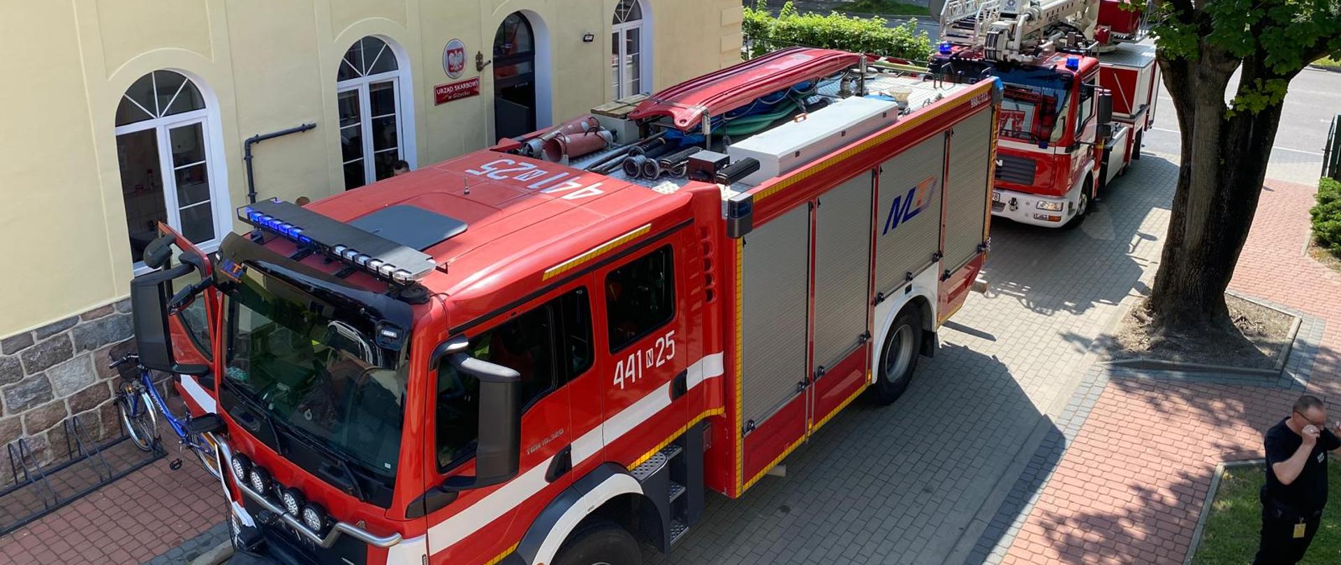 Ćwiczenia ewakuacyjne w Urzędzie Skarbowym w Giżycku