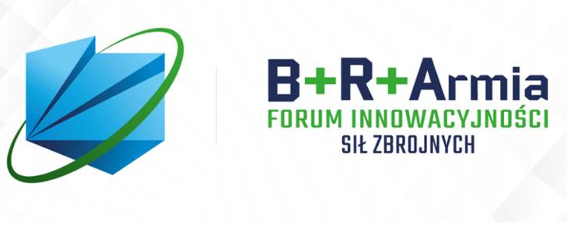 Logo forum innowacyjności sił zbrojnych.