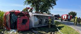 Nadolice - wypadek ciężarówki i busa
