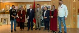 Wizyta kurtuazyjna Ambasadora Tomasza Orłowskiego w merostwie w Fezie
