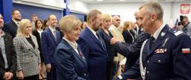 Obchody w Podlaskiej Policji 100-lecia służby cywilnej, fot. Podlaska Policja