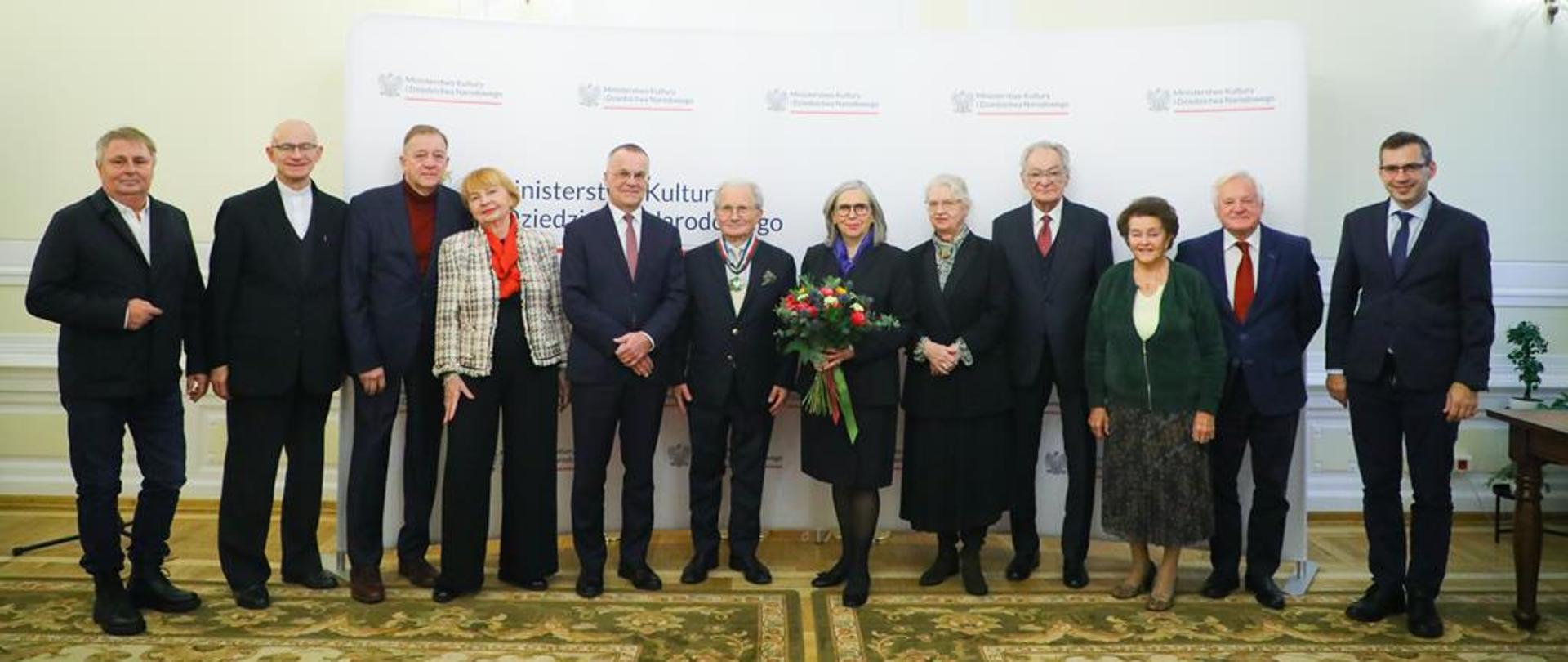Złoty Medal „Zasłużony Kulturze Gloria Artis” dla Janusza Rosikonia, fot. Danuta Matloch