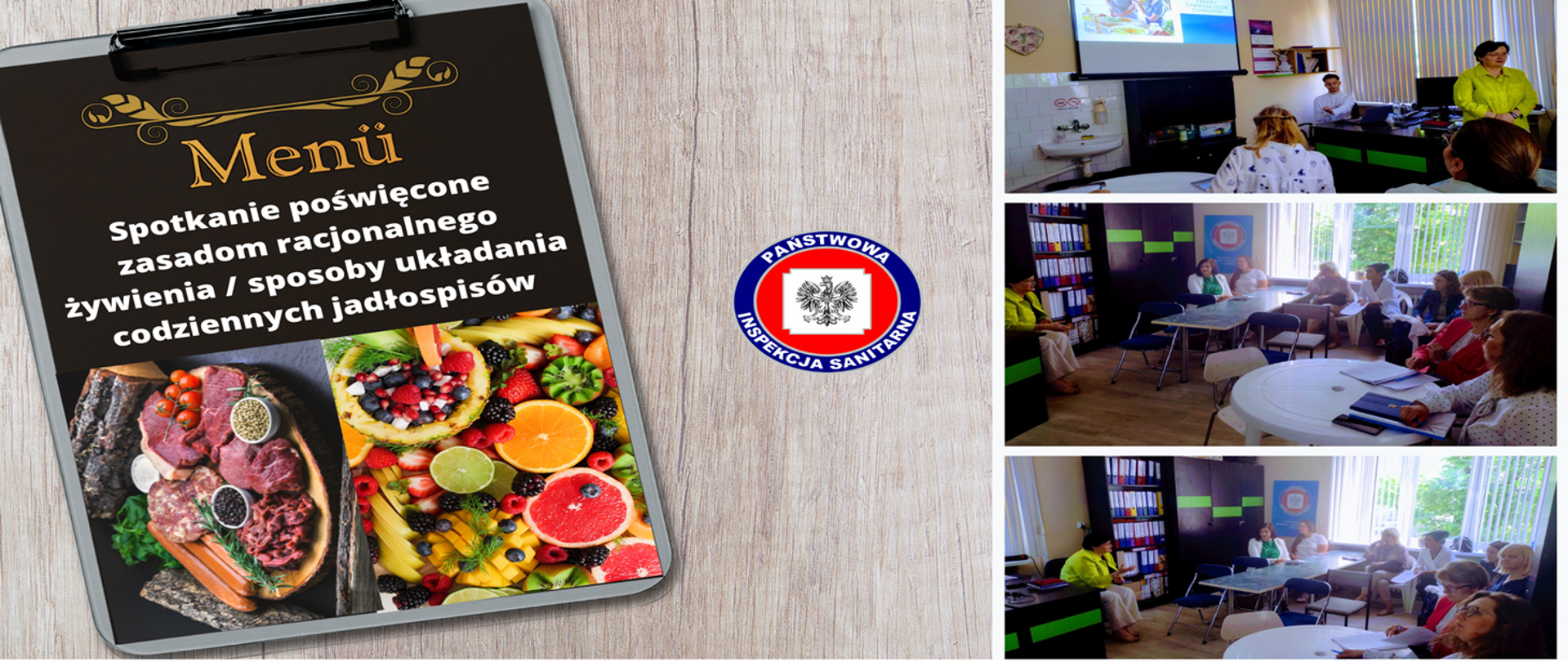 Spotkanie z Dyrektorami Domów Pomocy Społecznej i osobami odpowiedzialnymi za planowanie i przygotowanie posiłków w domach pomocy społecznej powiatu kutnowskiego