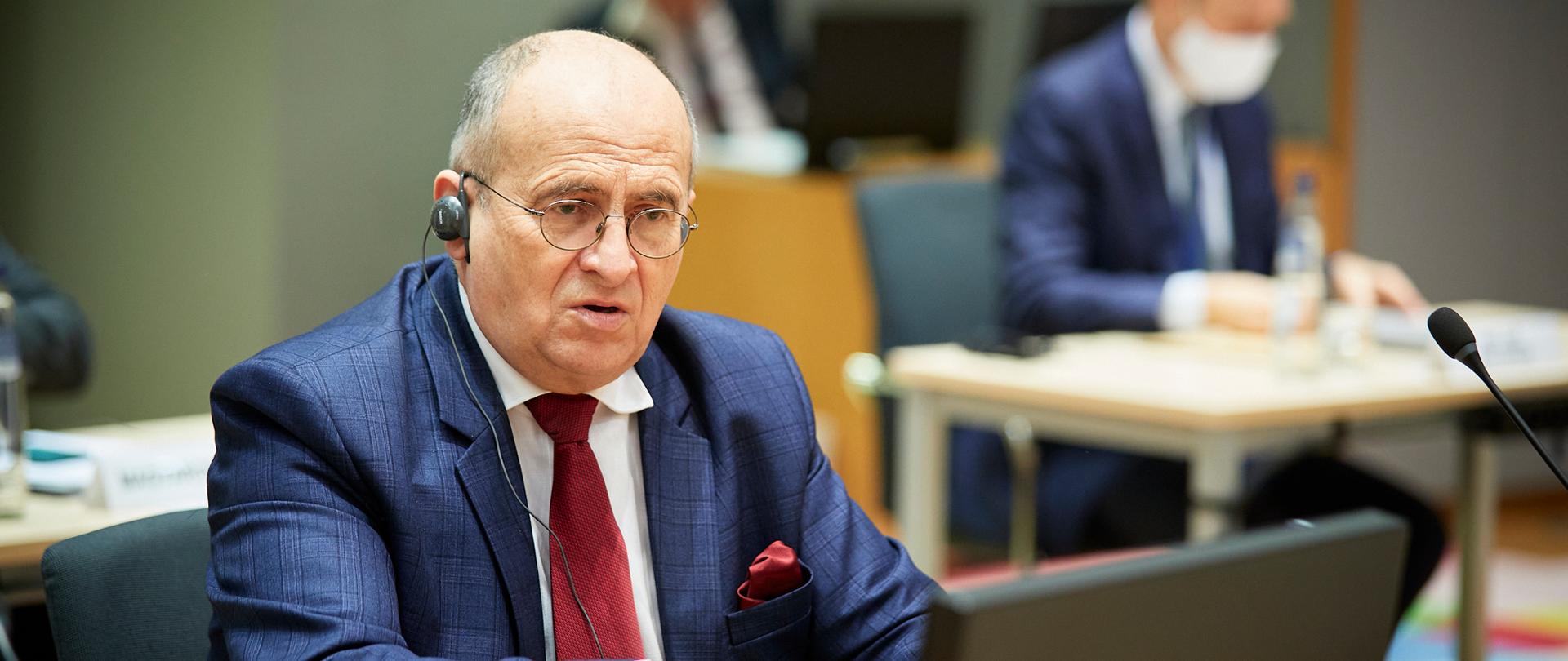 Minister Rau uczestniczył w posiedzeniu Rady do Spraw Zagranicznych w Brukseli