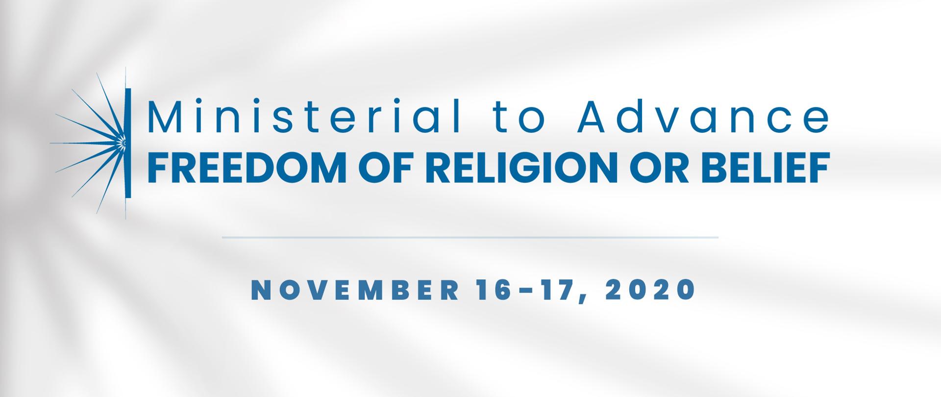 Konferencja Ministerialna na rzecz wolności religii lub przekonań