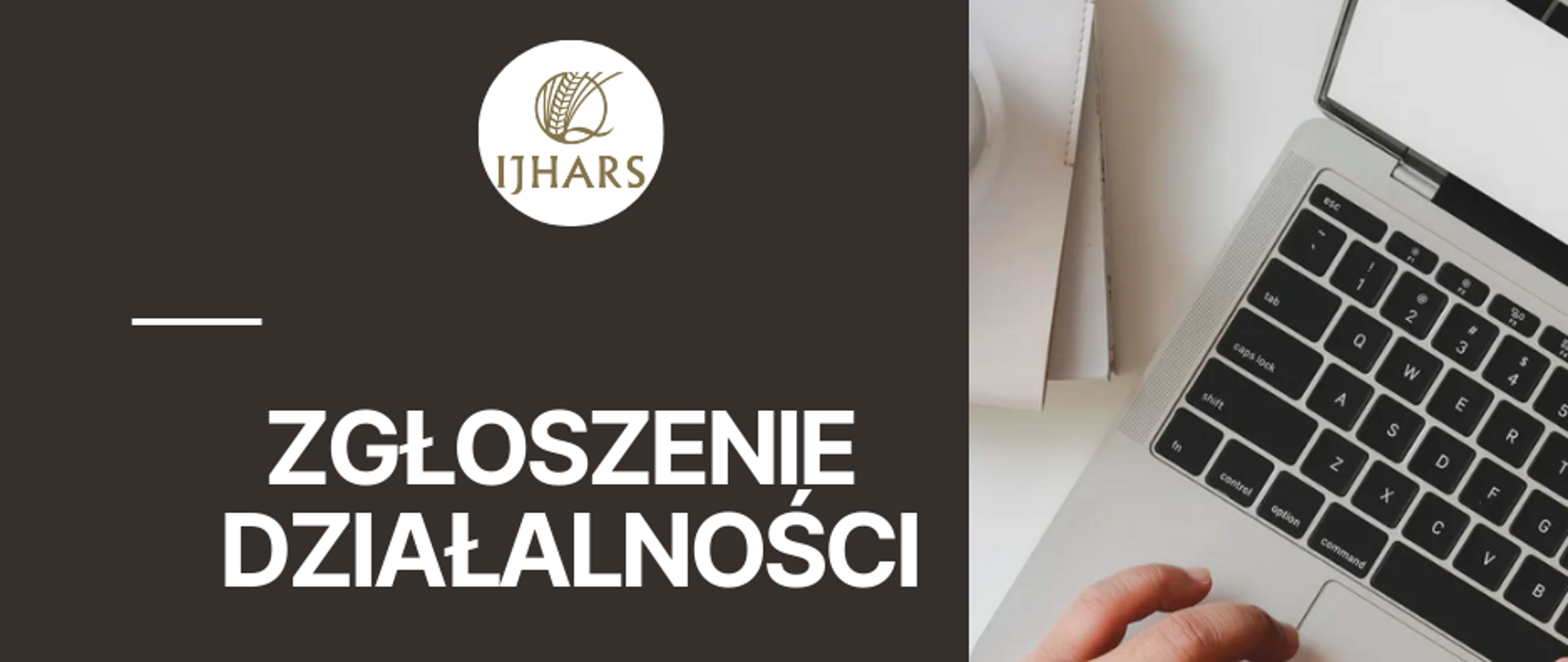 Baner zgłoszenie działalności