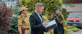 Uroczysta zmiana służby