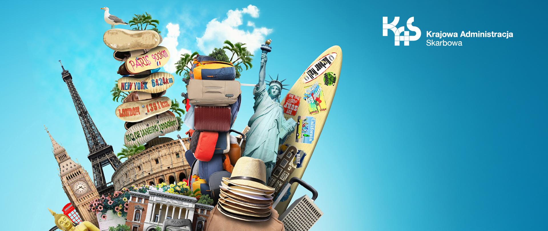 wakacyjne elementy podróżowania
