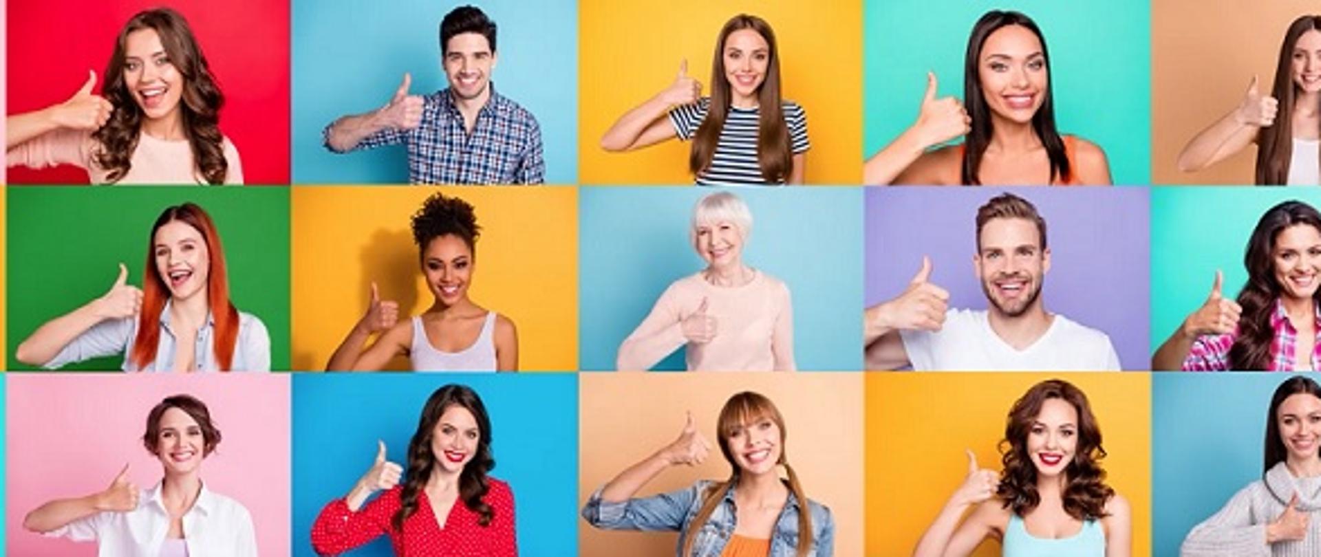 grafika, która jest fragmentem wizerunku kampanii "Jedyny taki test"