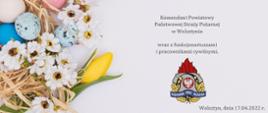 Życzenia Komendanta Powiatowego PSP w Wolsztynie