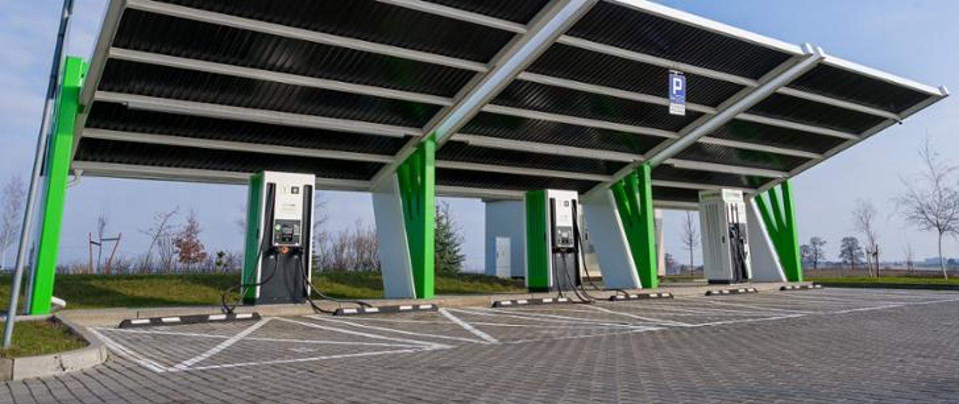 Stacja ładowania samochodów elektrycznych