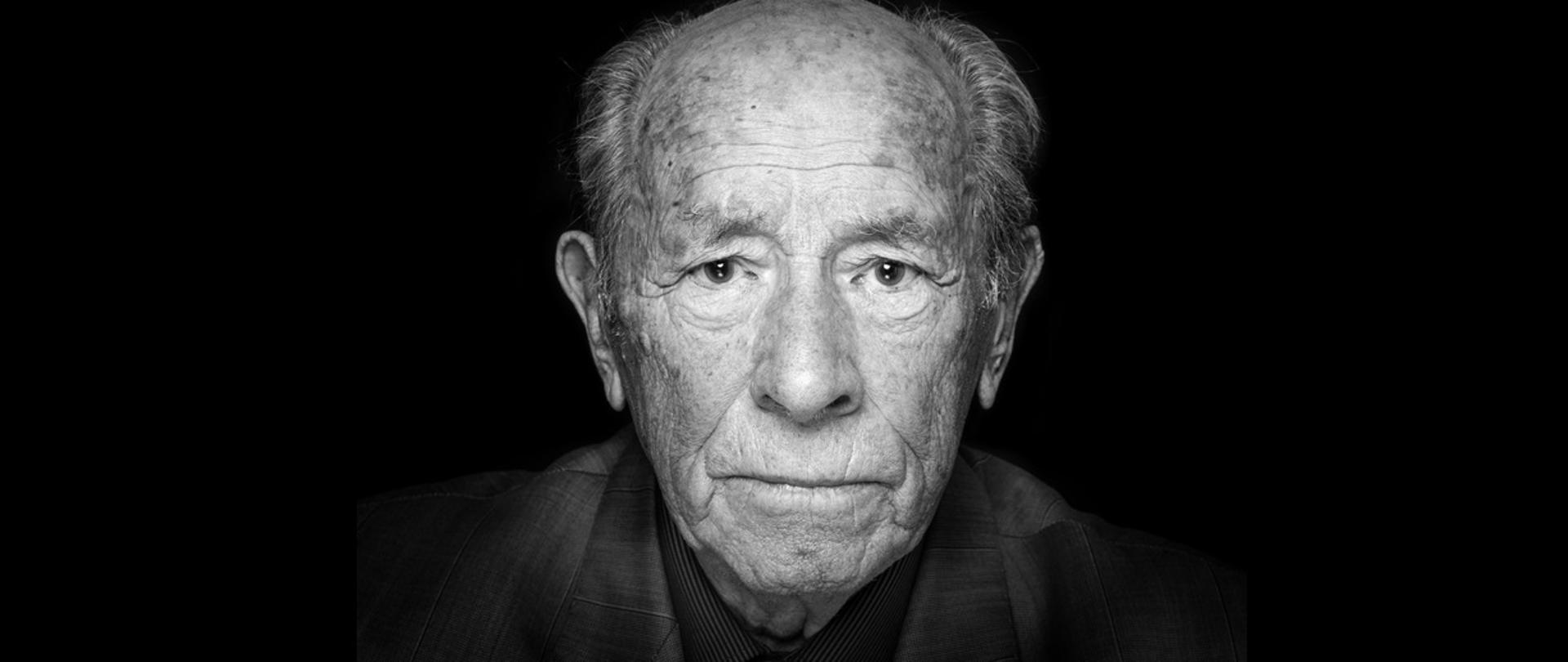 Czarno-białe zdjęcie przedstawiające Bronisława Erlicha 