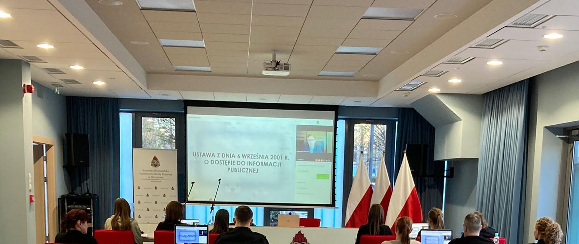 Szkolenie pracowników KW PSP w Warszawie z obsługi Platformy Usług Administracji Publicznej (ePUAP)