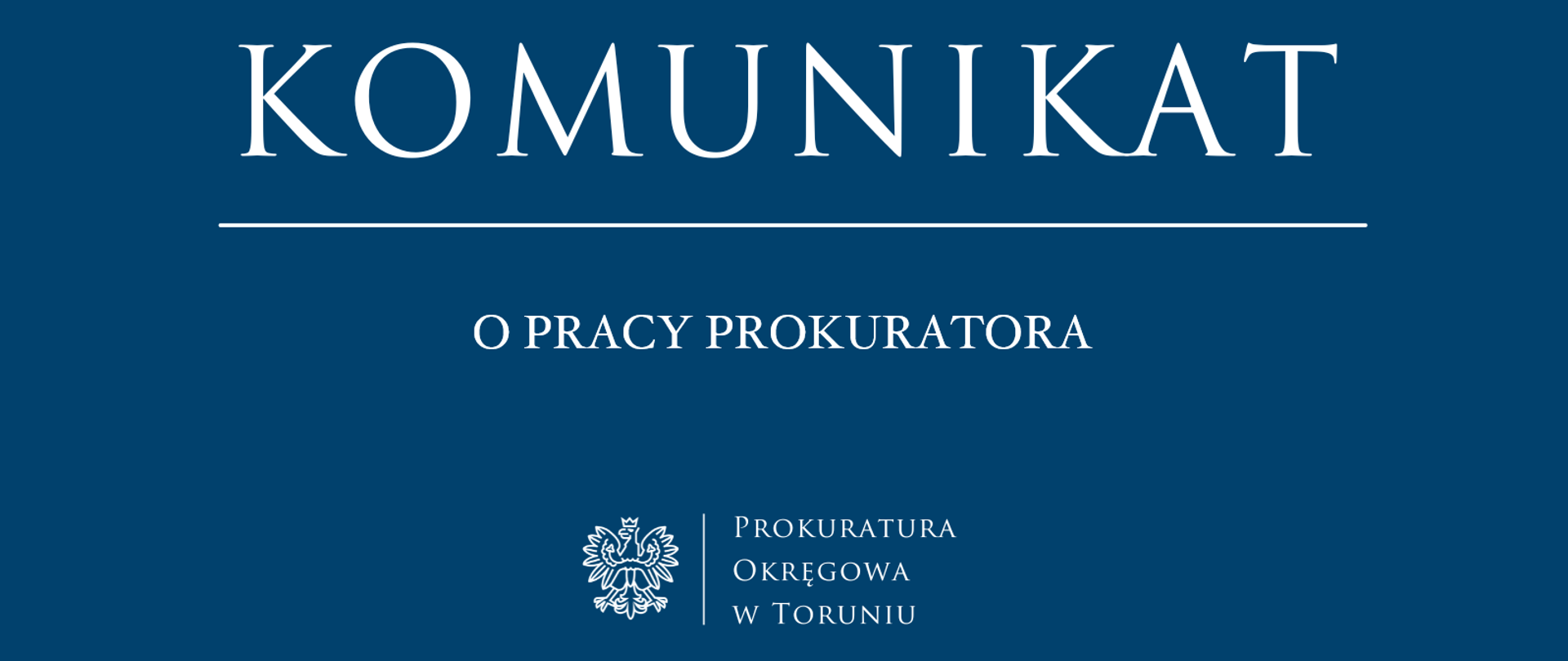 O pracy prokuratora
