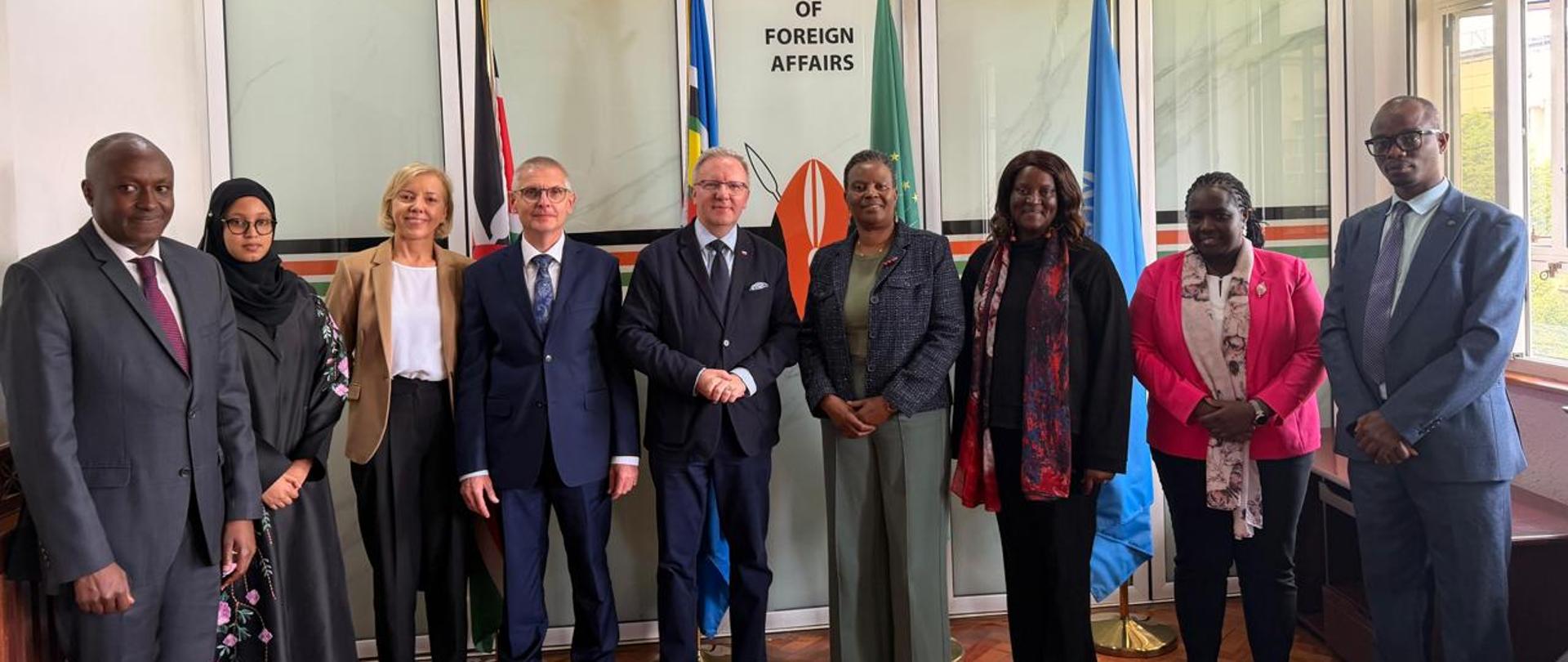 Polish-Kenyan consultations on UN matters