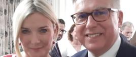 Veleposlanik Krzysztof Olendzki in Joanna Olendzka