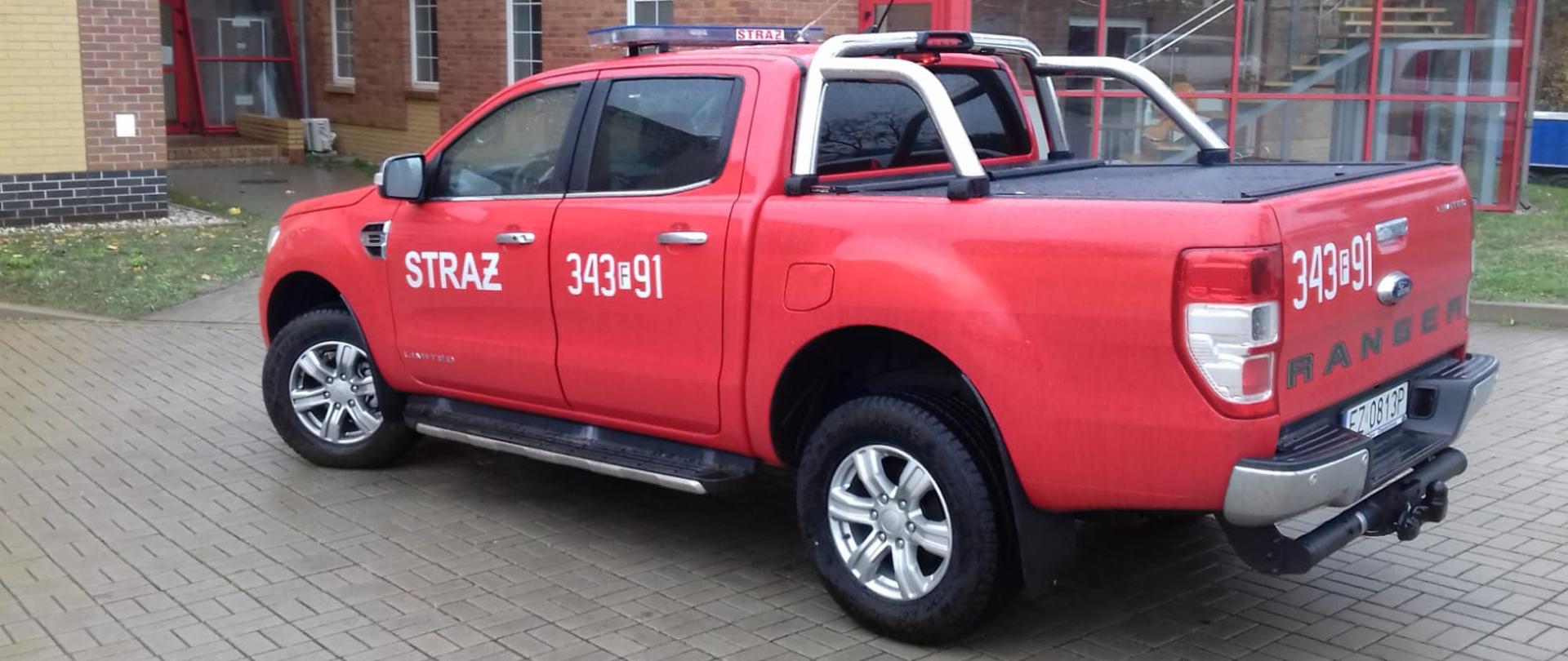 Ford Ranger dla JRG Sulechów