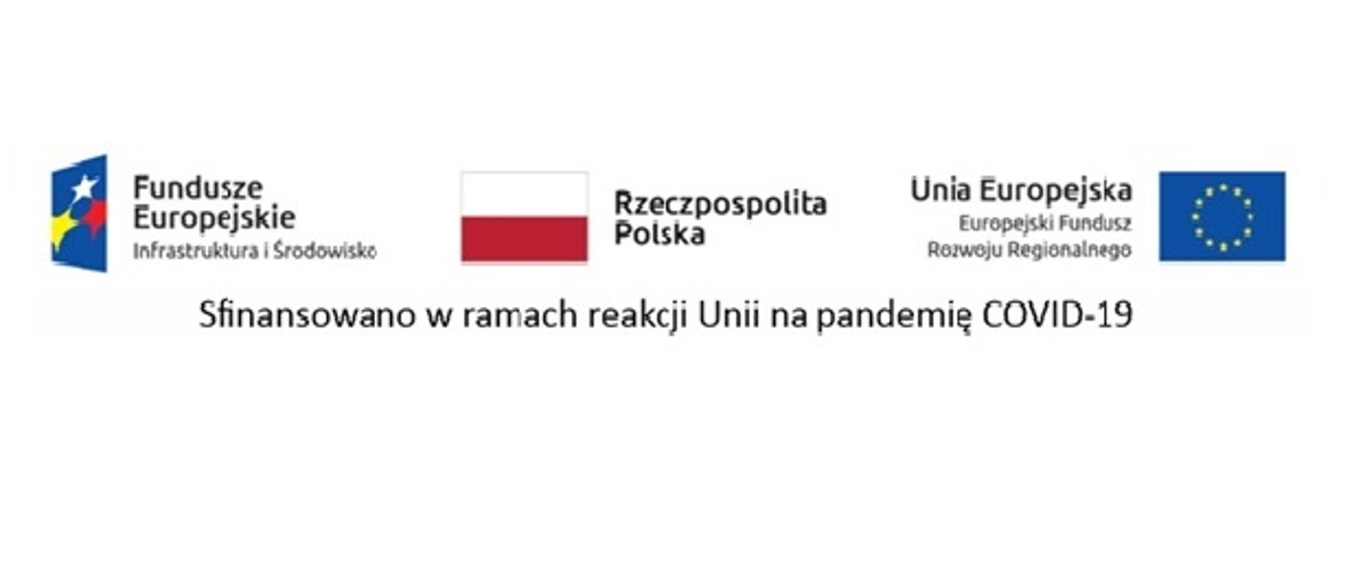 Sfinansowano w ramach reakcji Unii na pandemię COVID-19