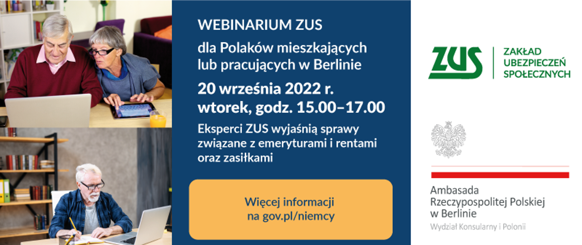 Dni Poradnictwa ZUS w Berlinie