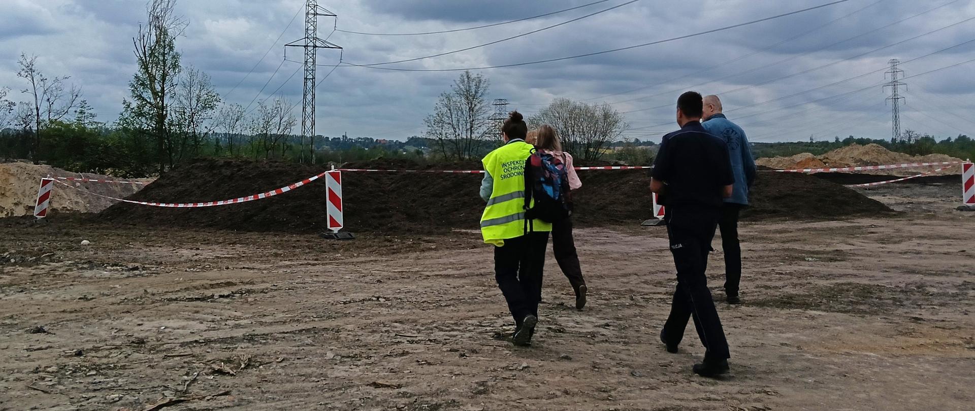 Kontrola dotycząca dotyczące terenu przy ul. Konarskiego w Piekarach Śląskich