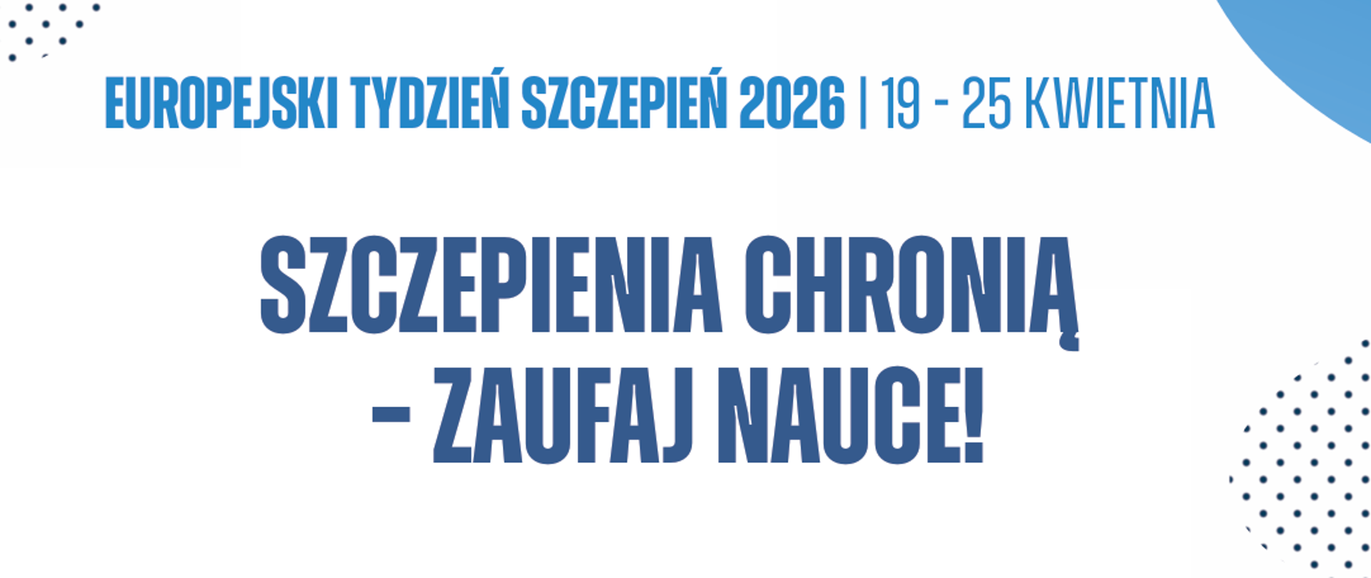Europejski tydzień szczepien