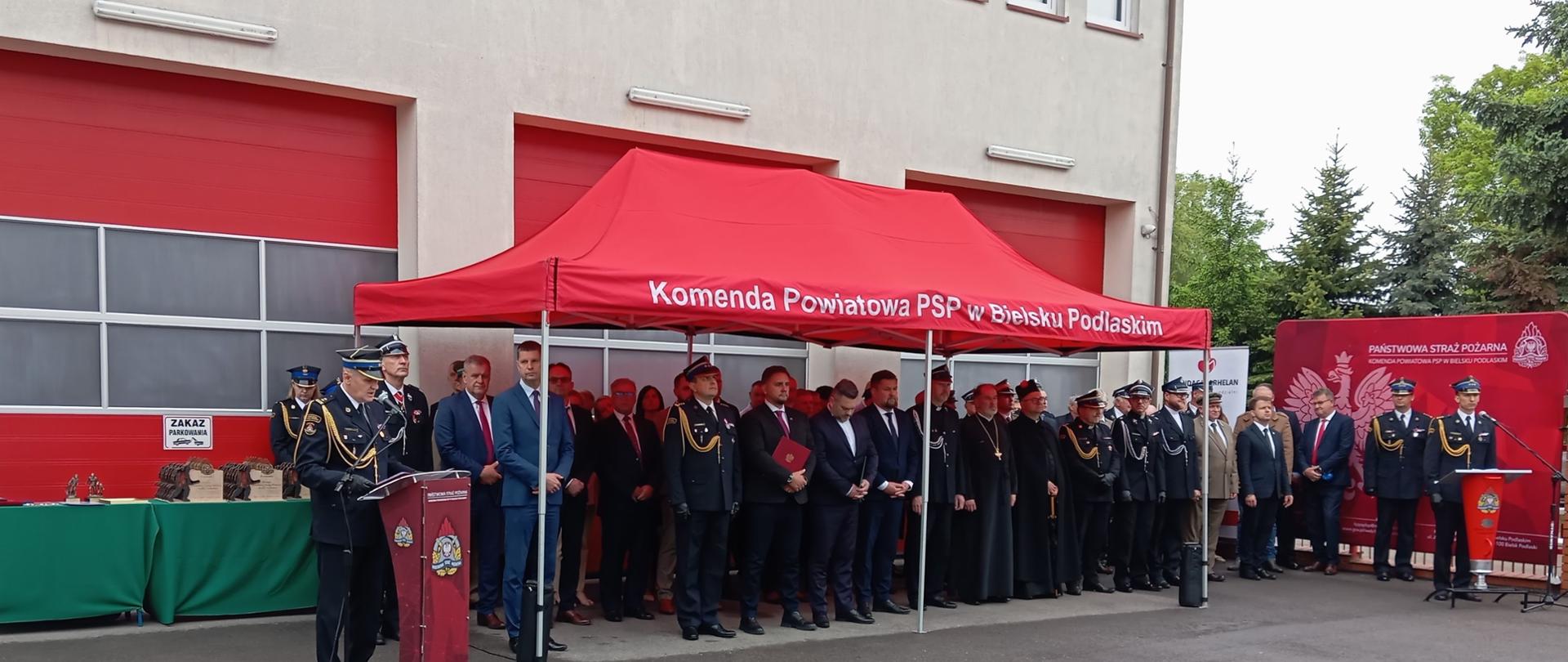Dzień strażaka - wystąpienie