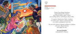 Życzenia świąteczne od Ambasada RP w Lublanie