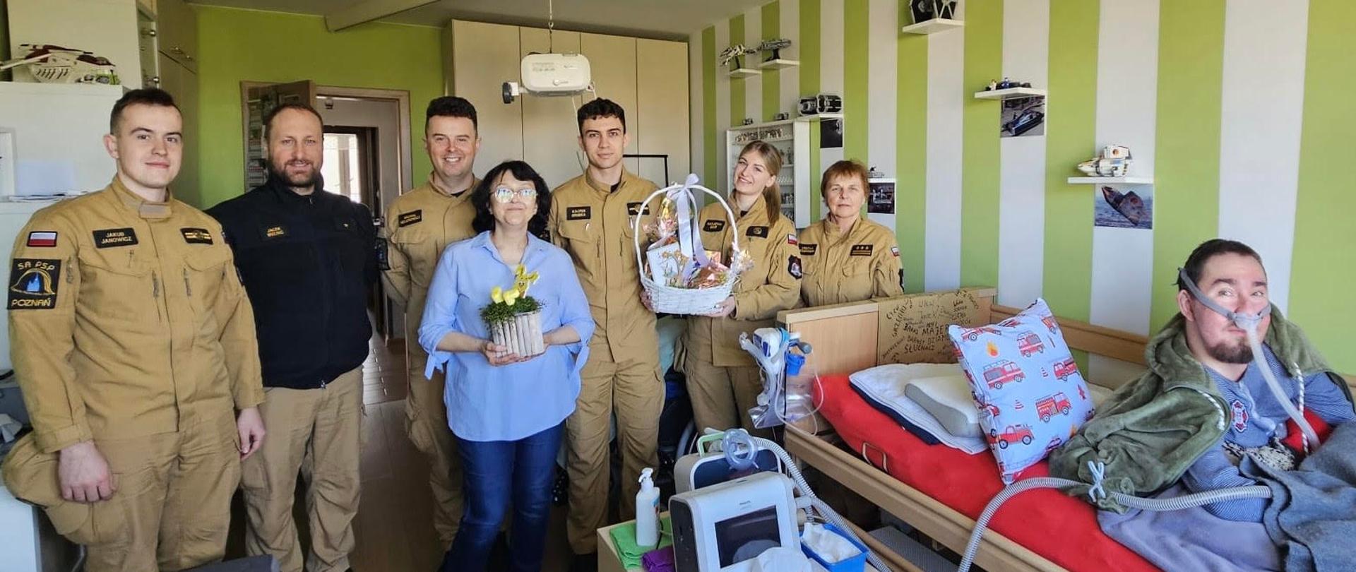 Odwiedziny u ,,Honorowego aspiranta''-Mateusza