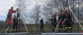 Szkolenie doskonalące z ratownictwa wysokościowego realizowanego przez KSRG w zakresie podstawowym dla strażaków-ratowników OSP