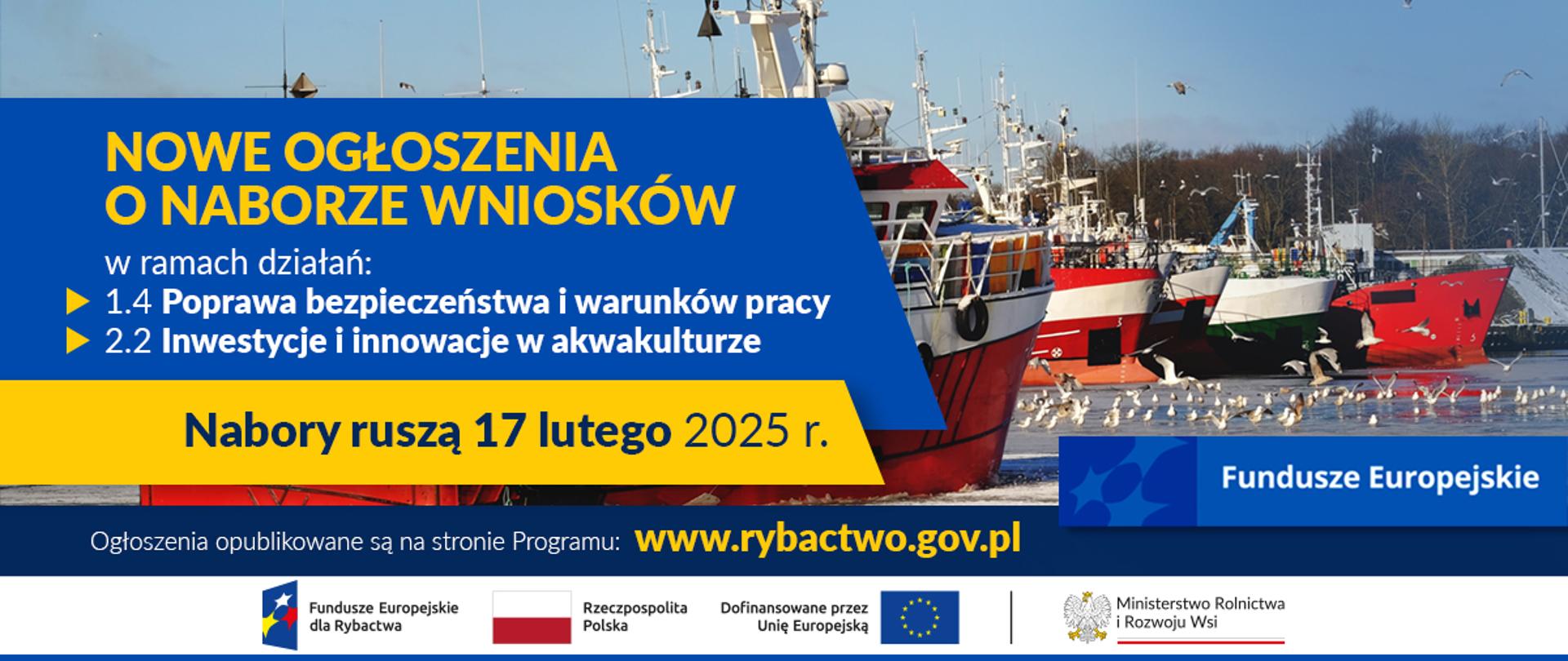 FR - Nowe ogłoszenia o naborze wniosków 