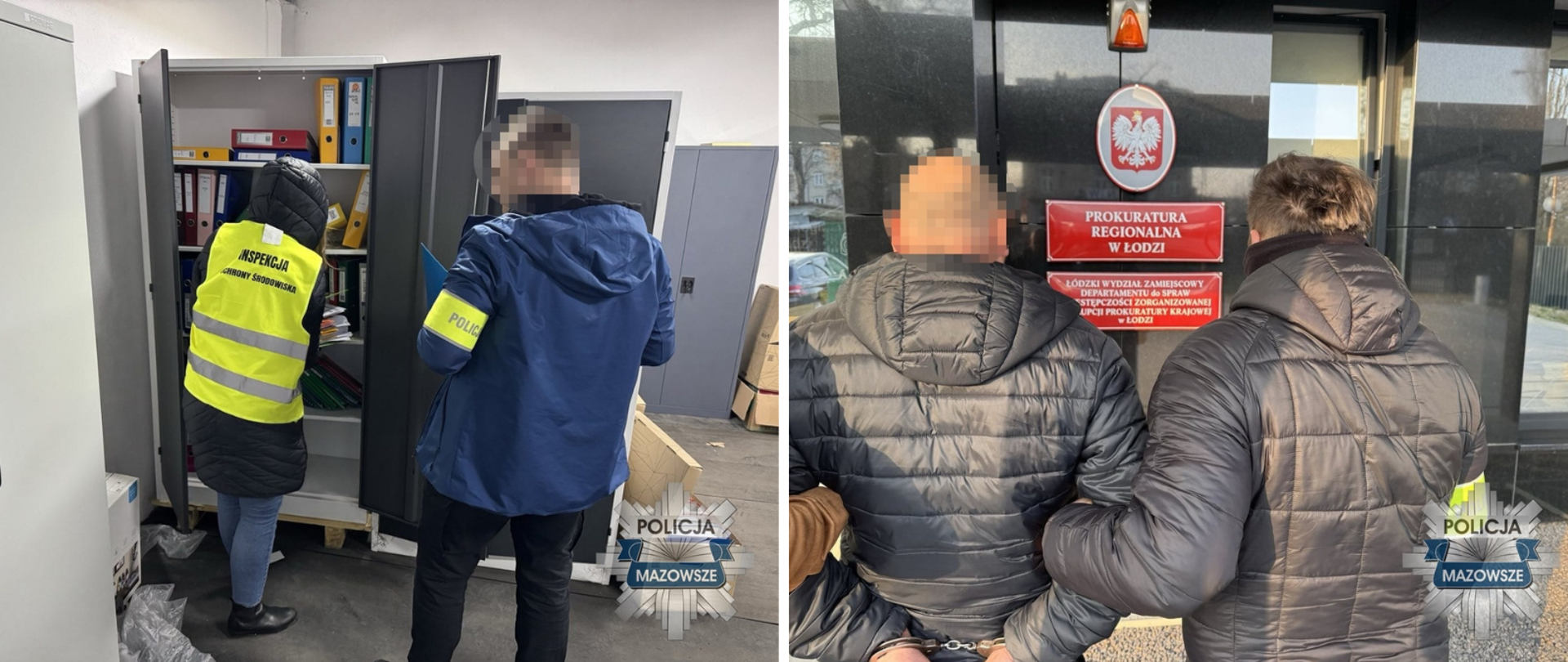 Kolejne zatrzymania w sprawie nielegalnego obrotu odpadami