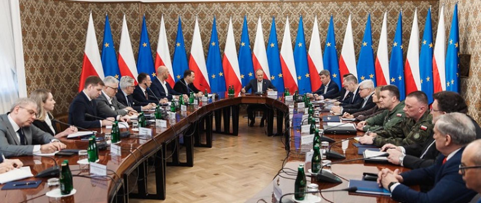 Posiedzenie zespołu koordynacyjnego ws. sytuacji na Bliskim Wschodzie 